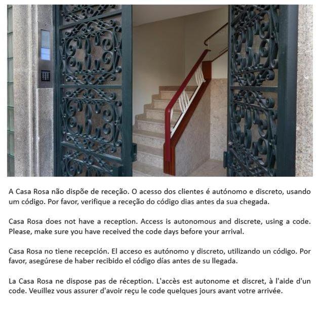 Apartamento Casa Rosa OOporto Exterior foto